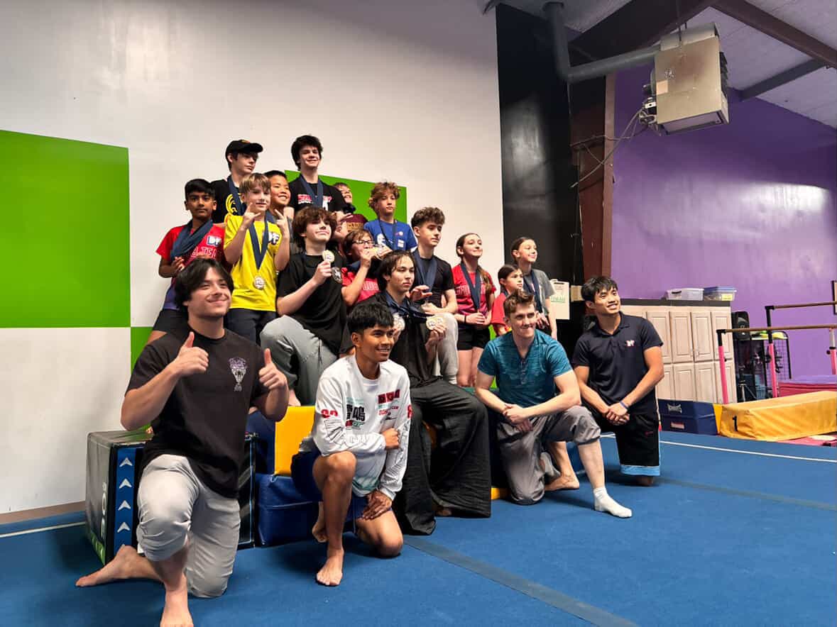 DFDub athletes at competition
